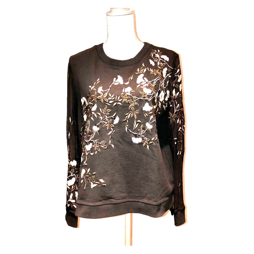 All Saints Embroidered Sweatshirt